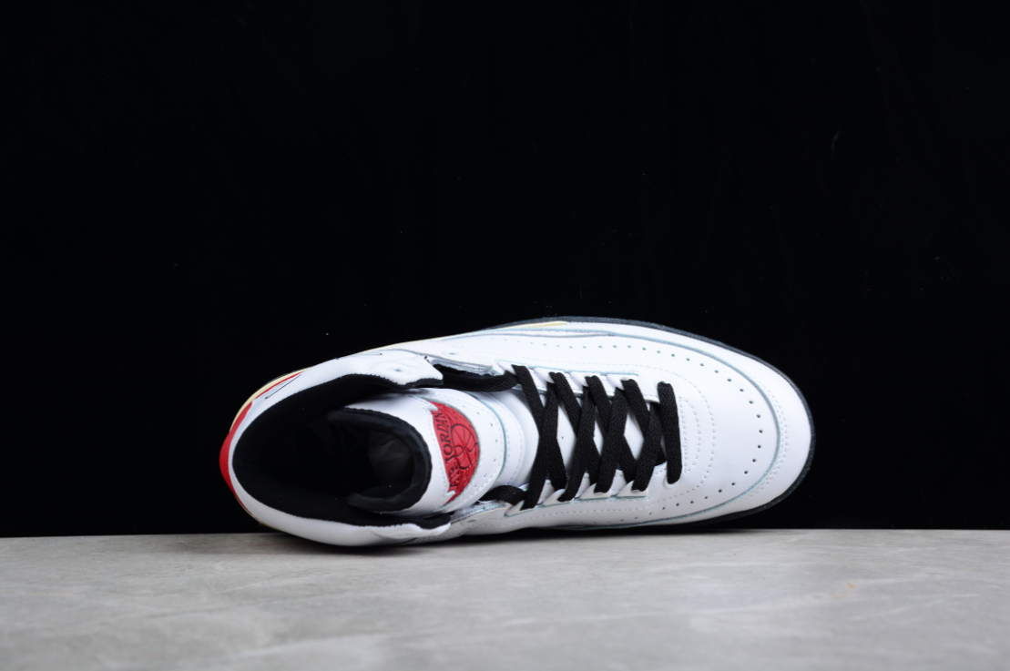 Off-White X Air Jordan 2 High White Varsity Red