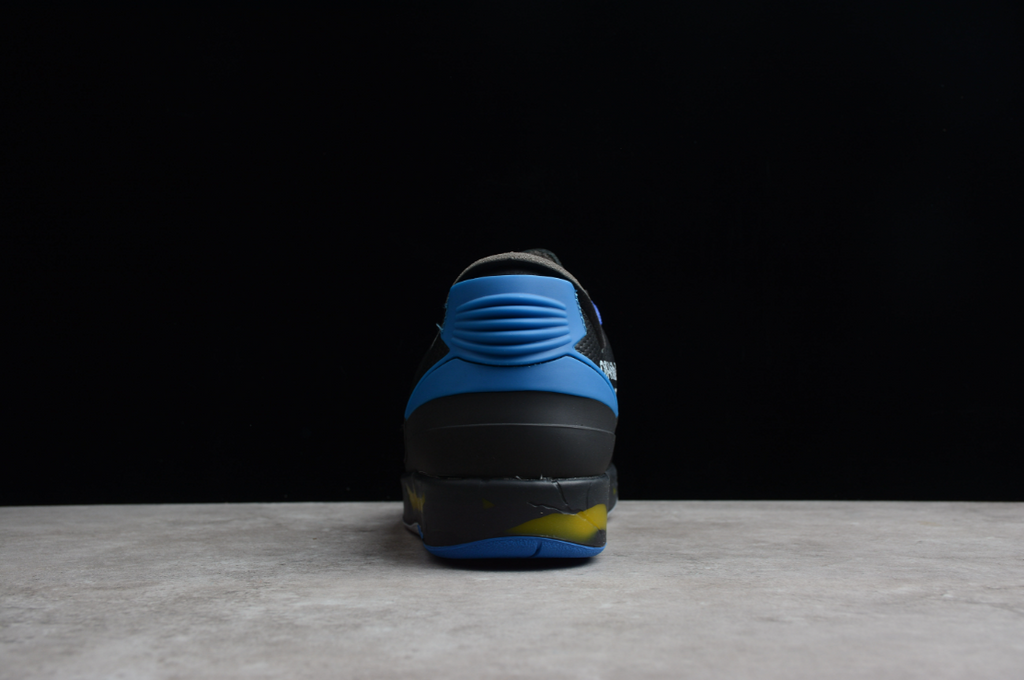 Off-White X Air Jordan 2 Retro Low SP Black Blue
