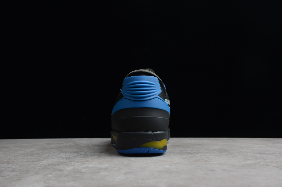 Off-White X Air Jordan 2 Retro Low SP Black Blue