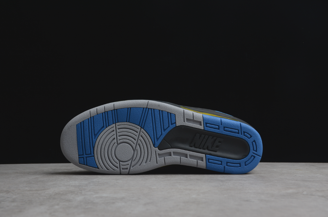 Off-White X Air Jordan 2 Retro Low SP Black Blue