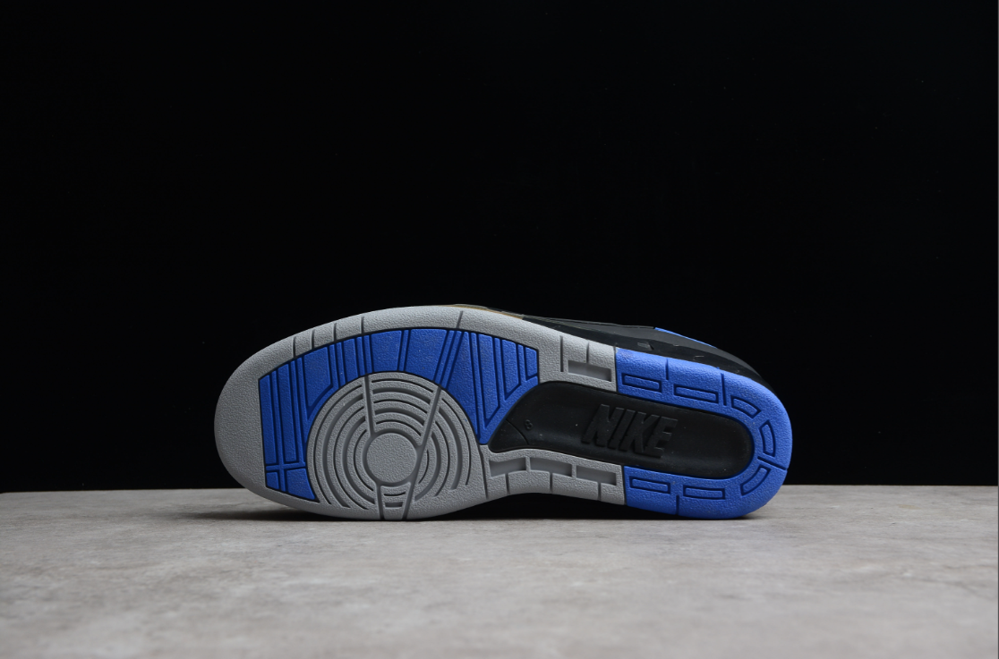 Off-White X Air Jordan 2 Low Black Varsity Royal