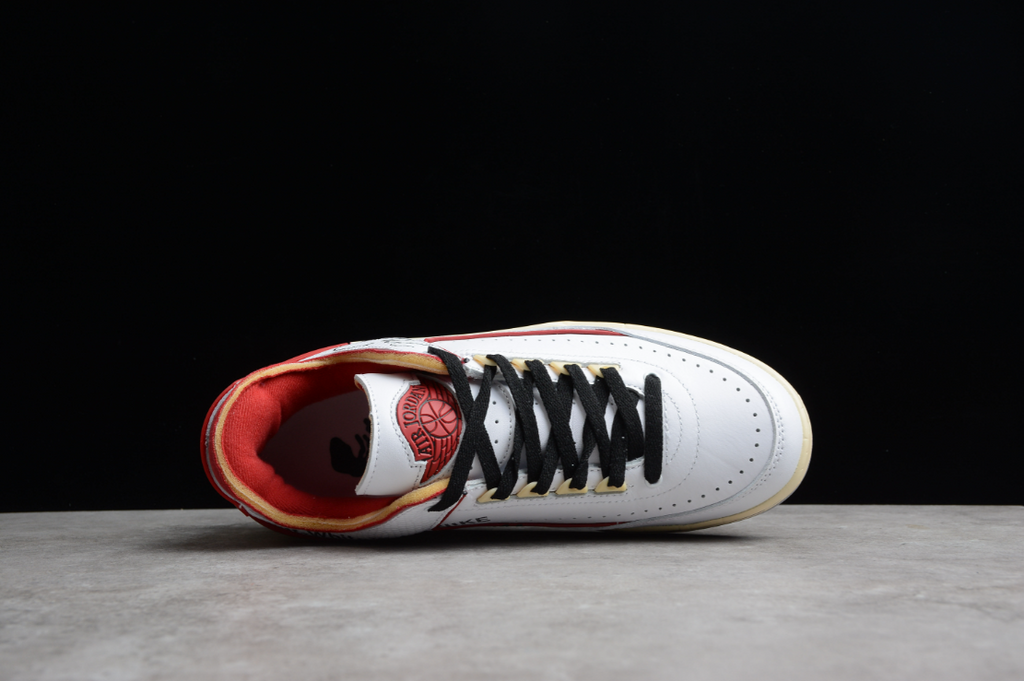 Off-White X Air Jordan 2 Low White Red