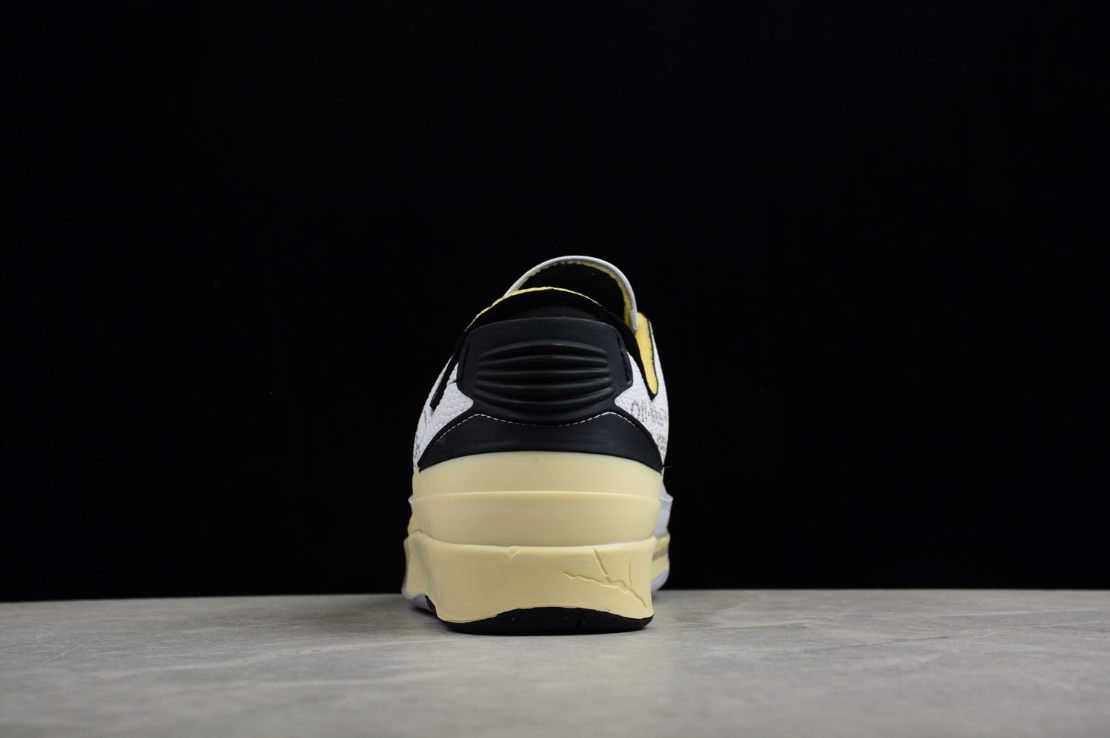 Off-White X Air Jordan 2 Low White Yellow