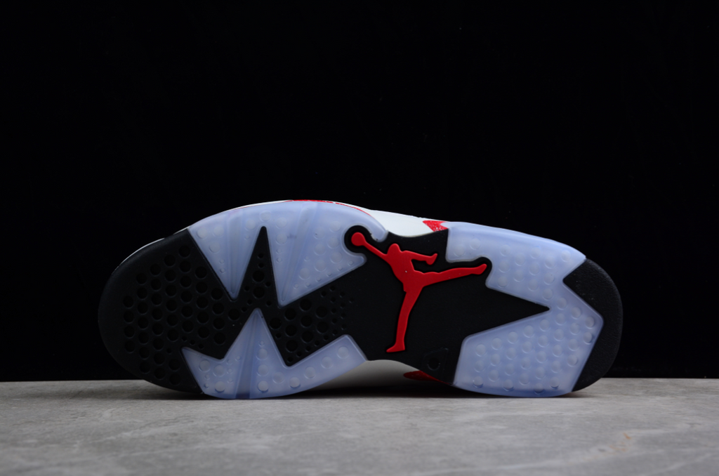 Air Jordan 6 'White and University Red'