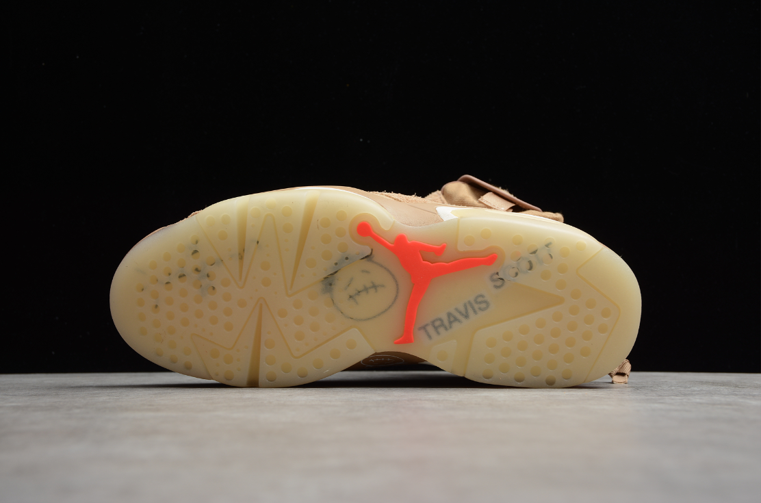 Travis Scott X Air Jordan 6 Retro 'British Khaki'