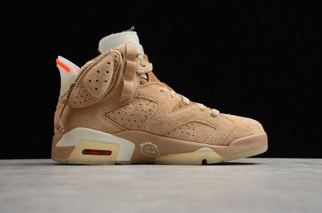Travis Scott X Air Jordan 6 Retro 'British Khaki'