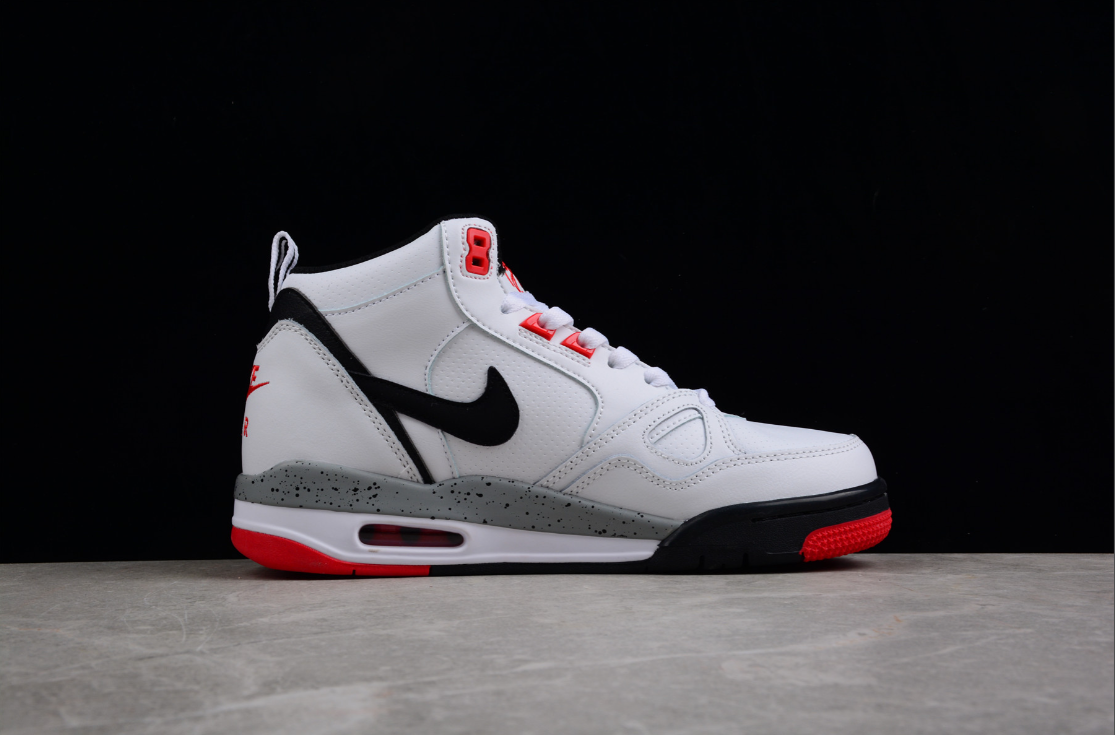 NK Air Flight 13 Retro White University Red Dark Grey
