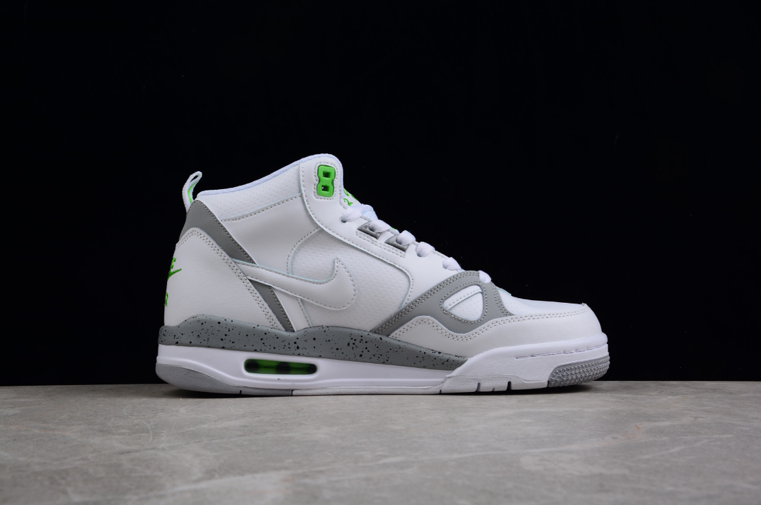 NK Air Flight 13 Mid White Grey Green