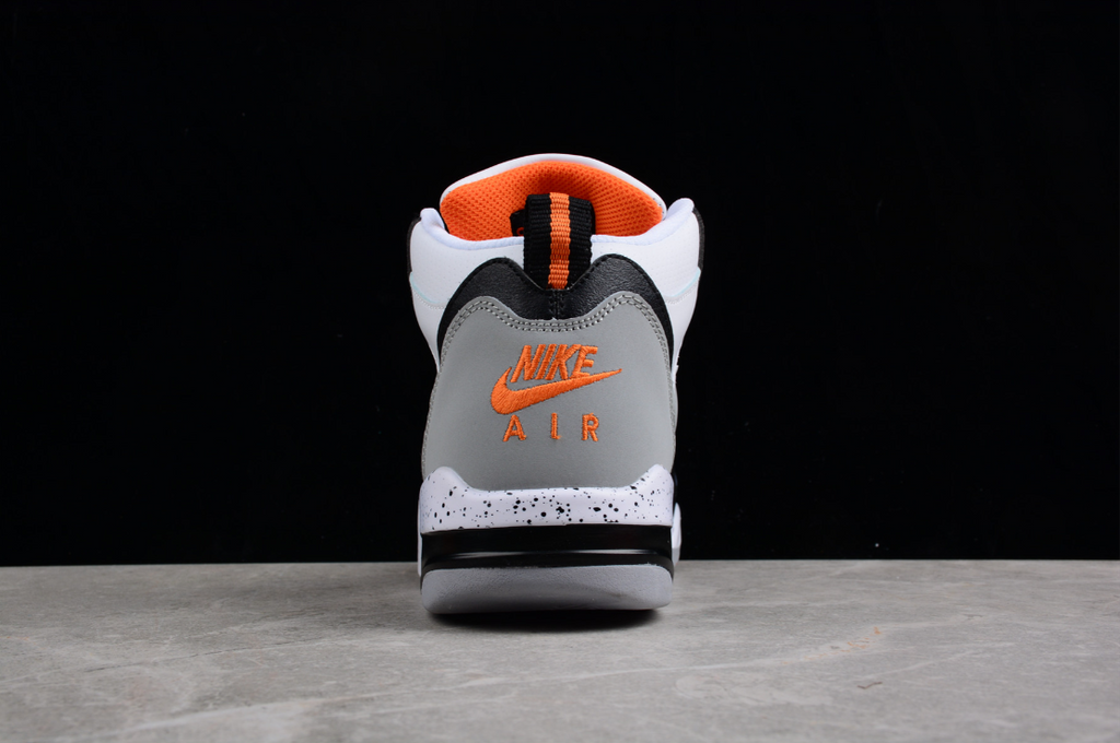 NK Air Flight 13 Mid White Wolf Grey Total Orange Black