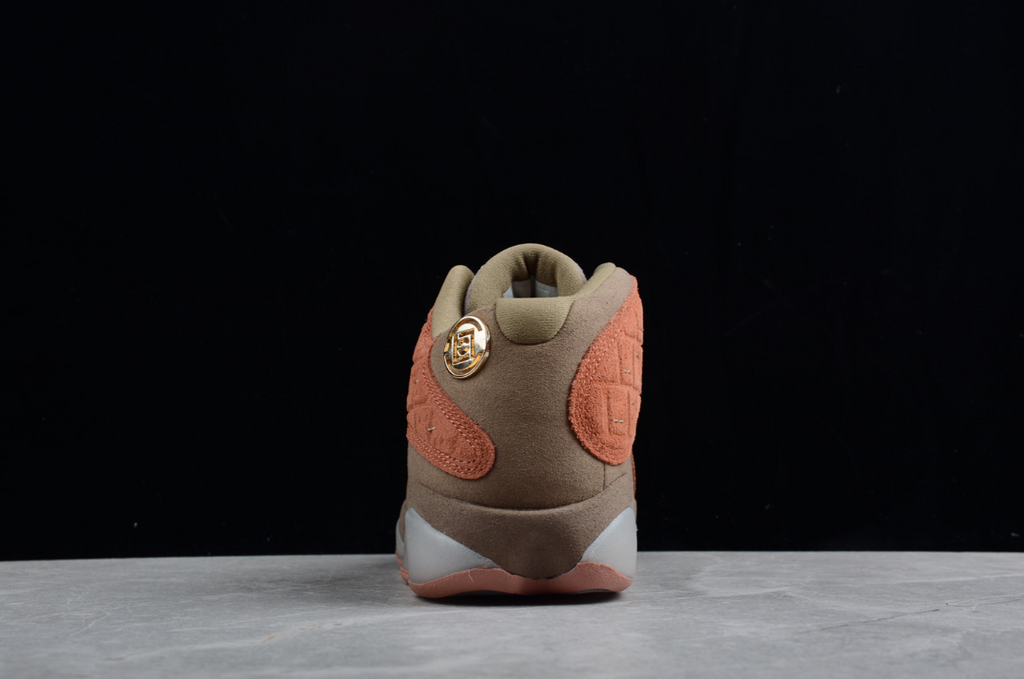 CLOT X Air Jordan 13 Retro Low Sepia Stone