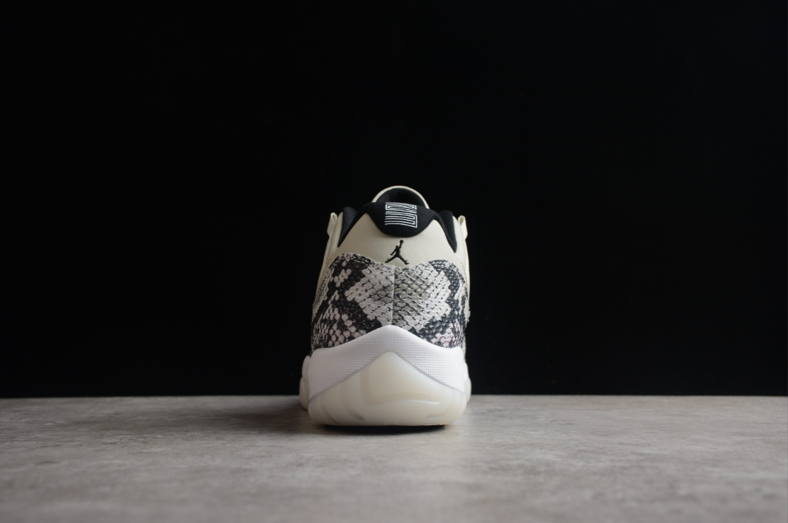 Air Jordan 11 Retro Low 'Light Bone Snakeskin'