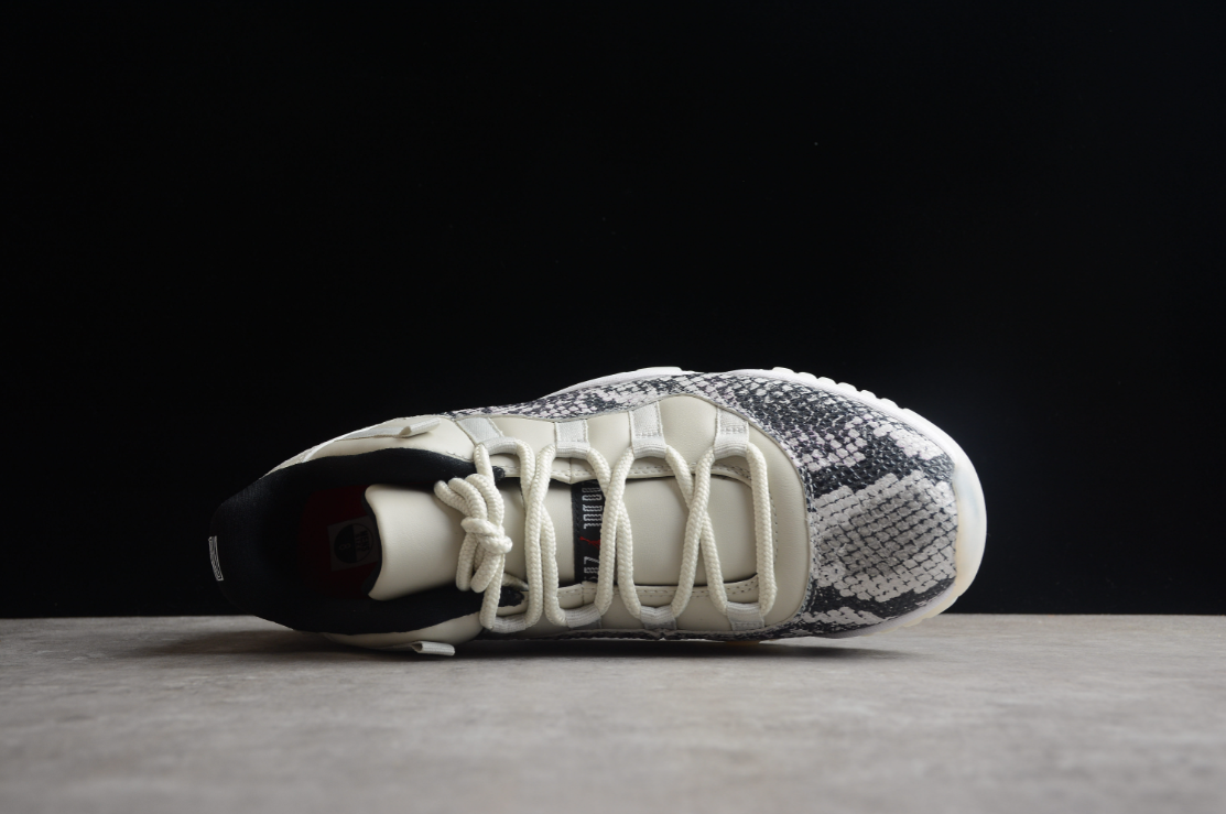 Air Jordan 11 Retro Low 'Light Bone Snakeskin'