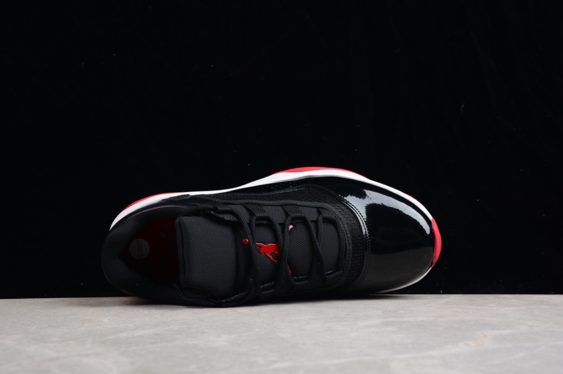 Air Jordan 11 CMFT Low Bred Black Red White
