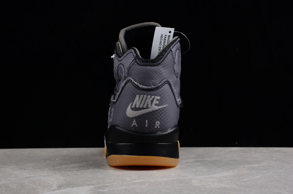 Off-White X Air Jordan 5 Black