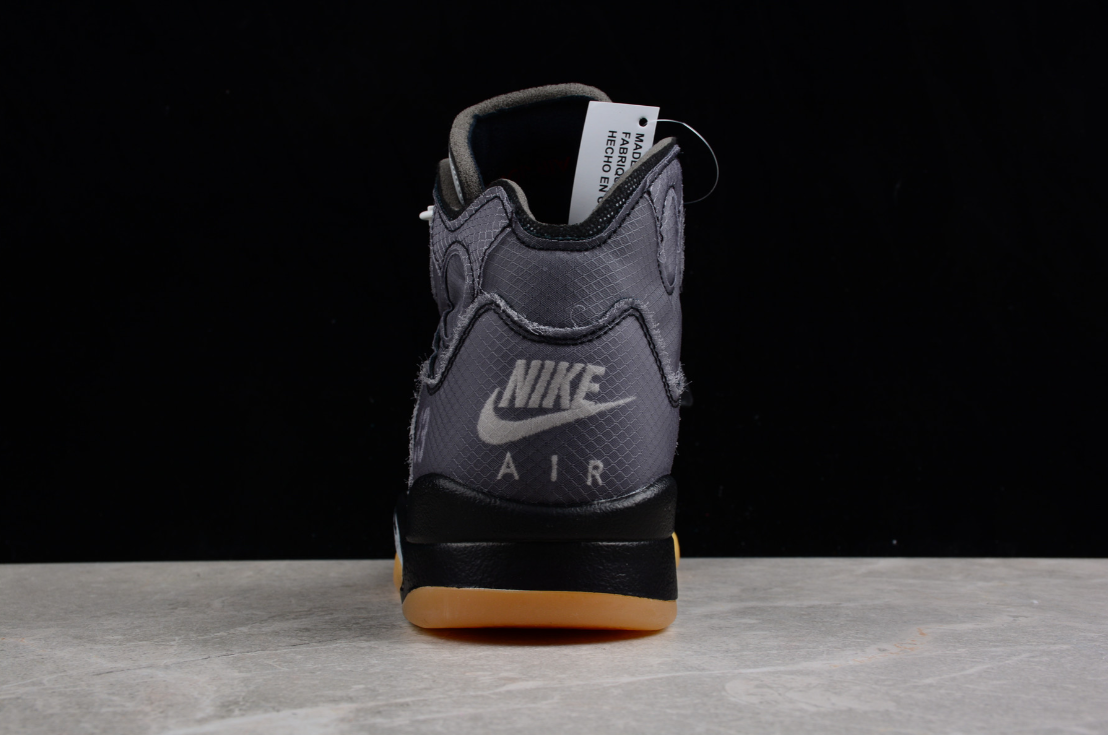 Off-White X Air Jordan 5 Black