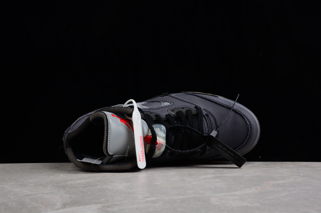 Off-White X Air Jordan 5 Black