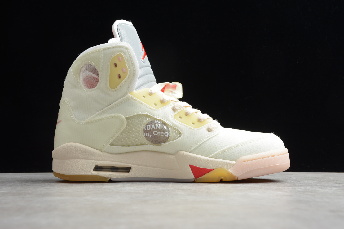 Air Jordan 5 Retro Off-White Sail