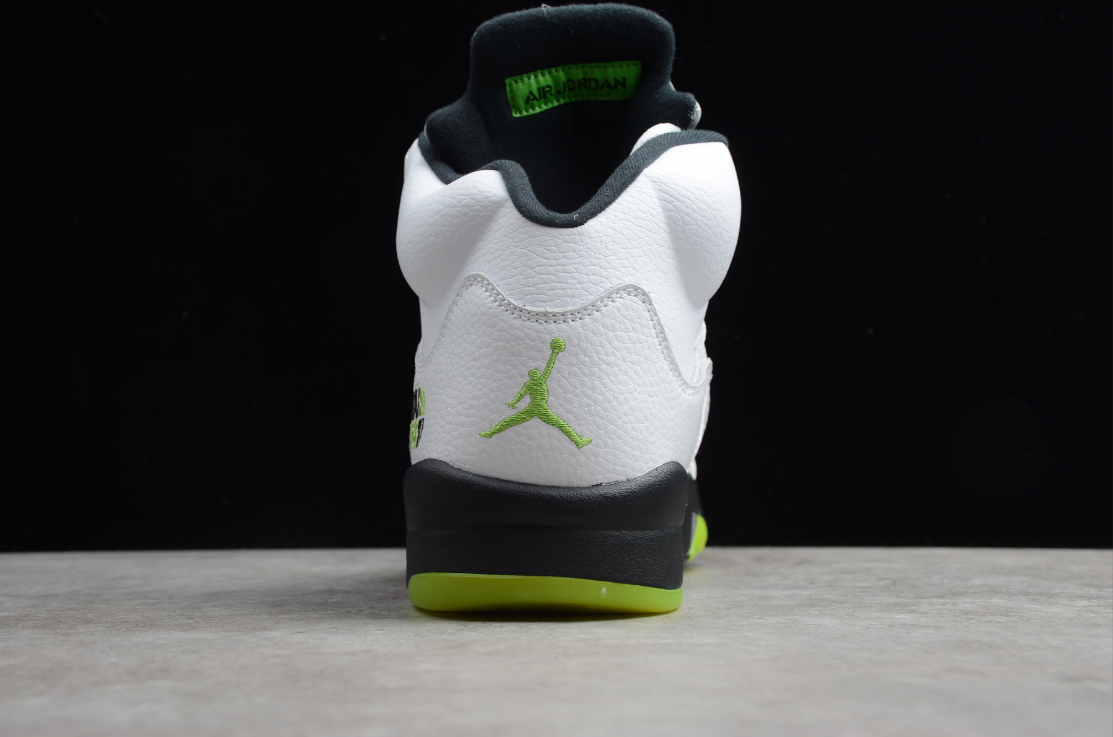 Air Jordan 5 Retro Strap 54 White