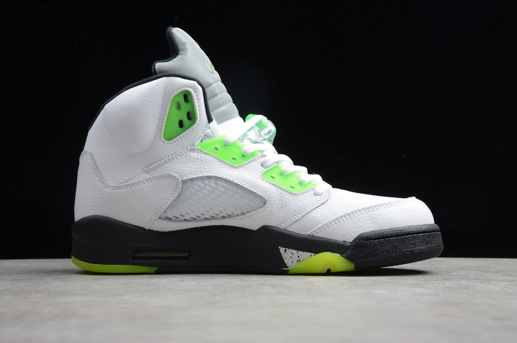 Air Jordan 5 Retro Strap 54 White