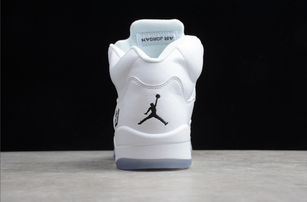 Air Jordan 5 Retro Metallic White