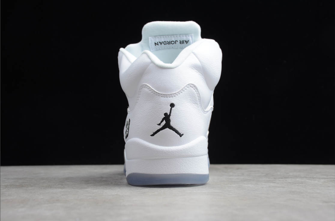 Air Jordan 5 Retro Metallic White