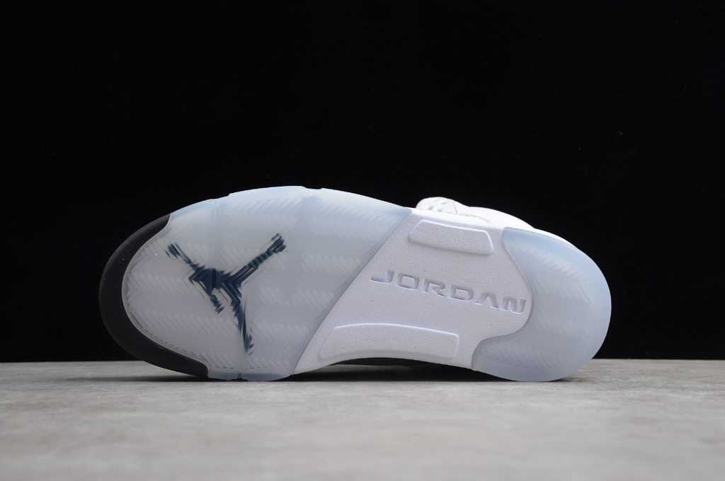 Air Jordan 5 Retro Metallic White