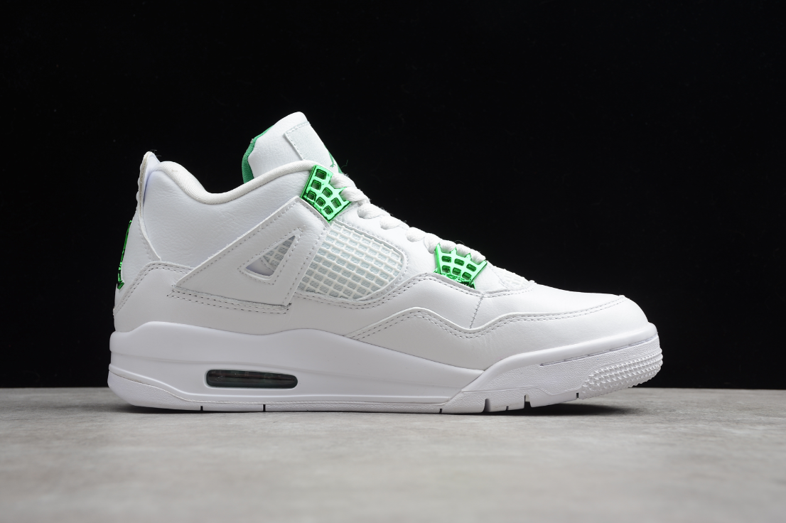 Air Jordan 4 Retro Metallic Green