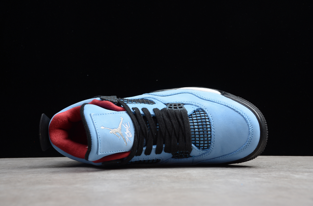 Travis Scott X Air Jordan 4 Ice Blue