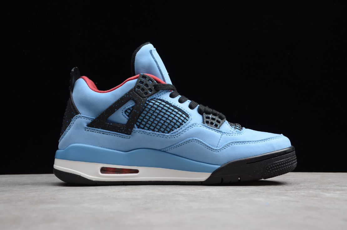 Travis Scott X Air Jordan 4 Ice Blue