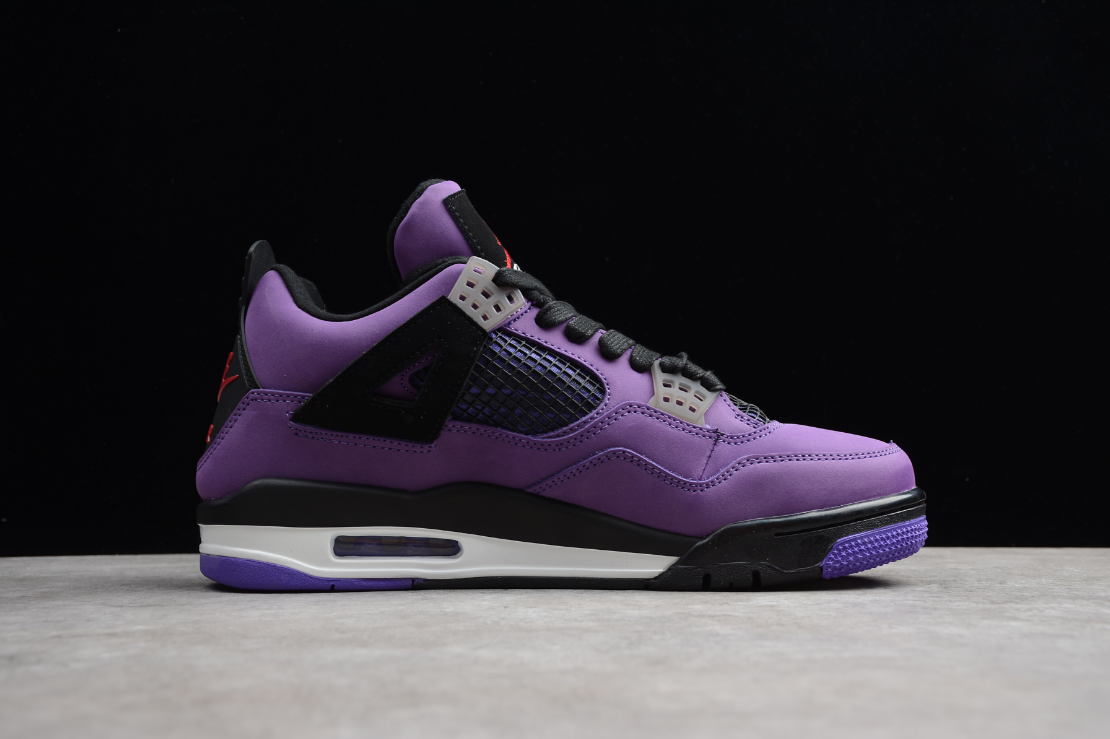 Travis Scott X Air Jordan 4 Retro Purple