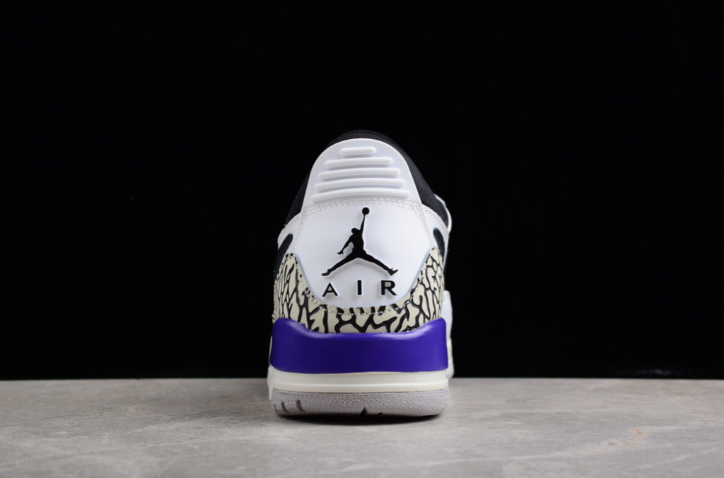 Air Jordan Legacy 312 White Low Lakers
