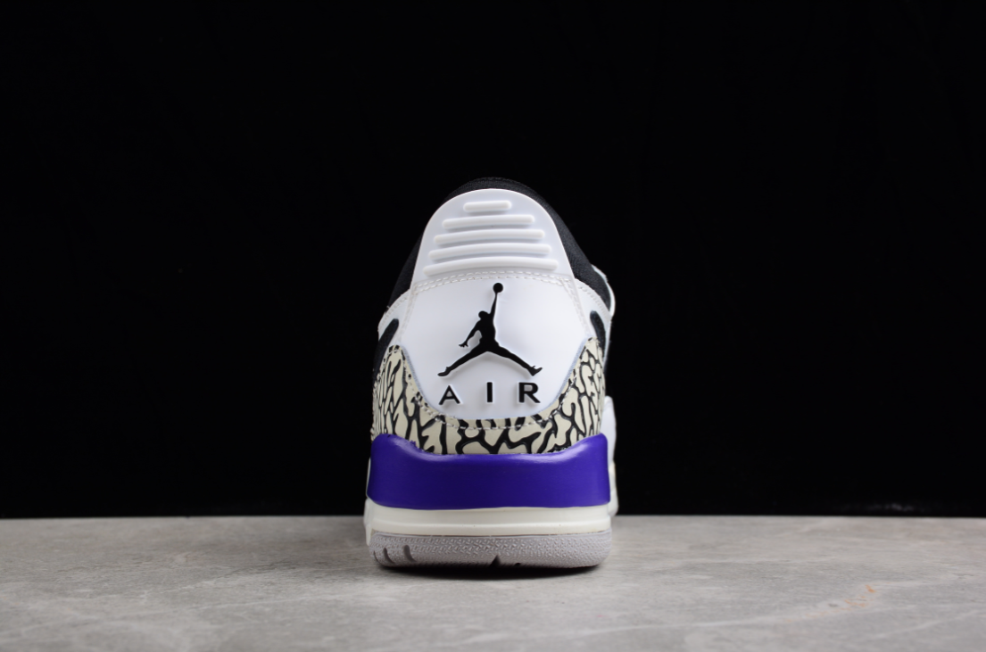 Air Jordan Legacy 312 White Low Lakers