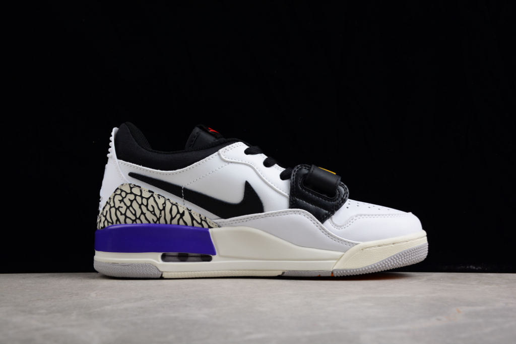 Air Jordan Legacy 312 White Low Lakers