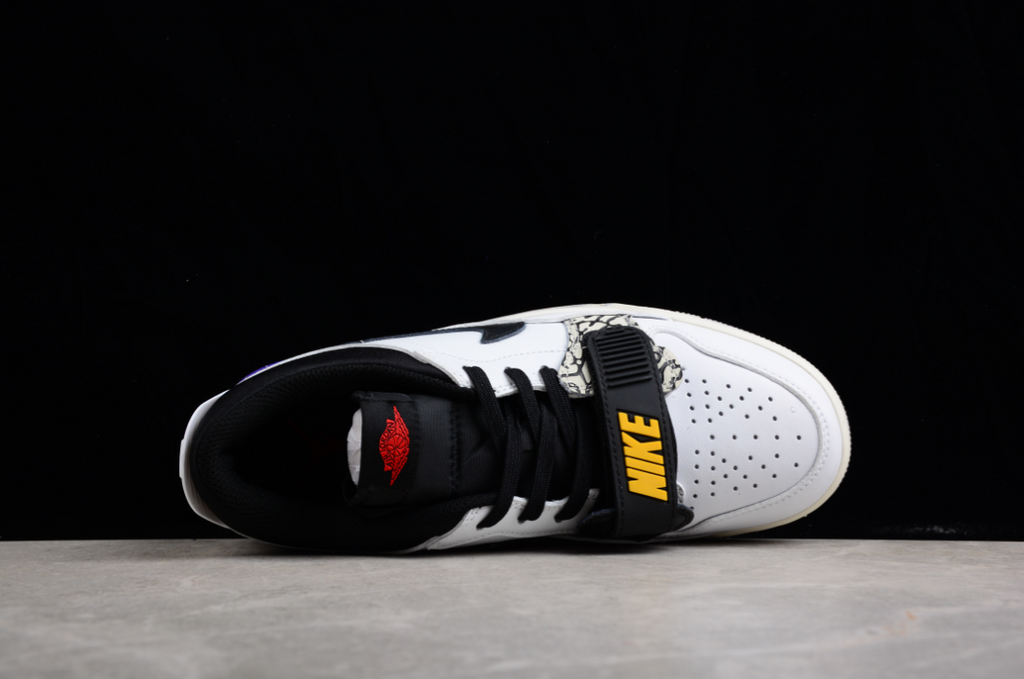 Air Jordan Legacy 312 White Low Lakers
