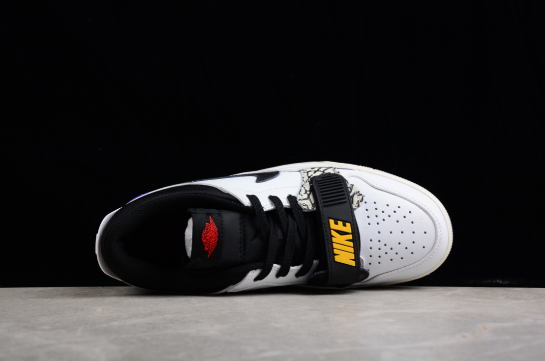 Air Jordan Legacy 312 White Low Lakers