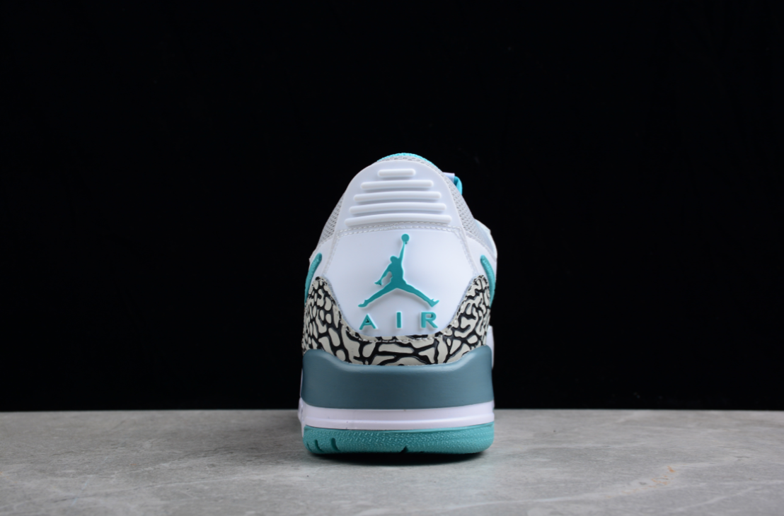 Air Jordan Legacy 312 Low White Turquois