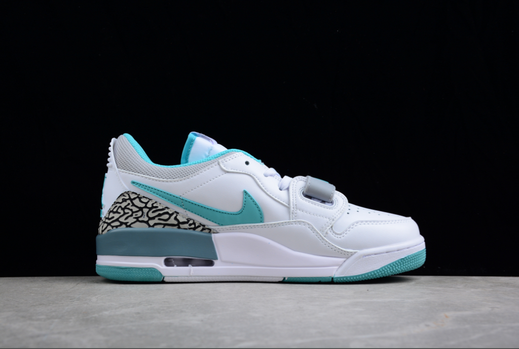 Air Jordan Legacy 312 Low White Turquois