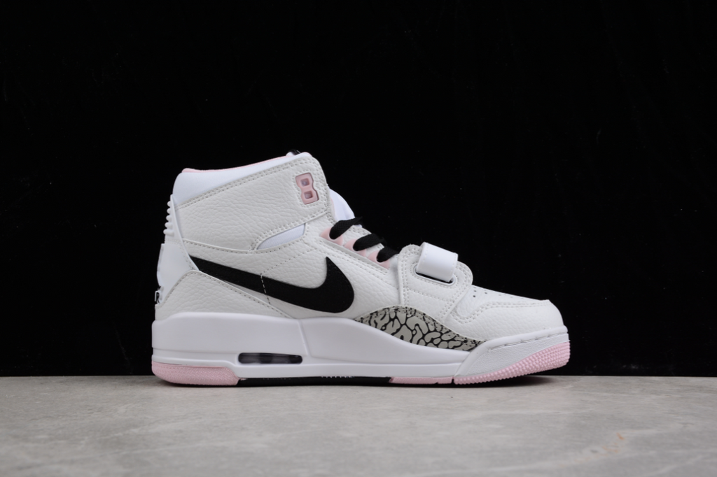 Air Jordan Legacy 312 GS 'White Black Pink Foam'