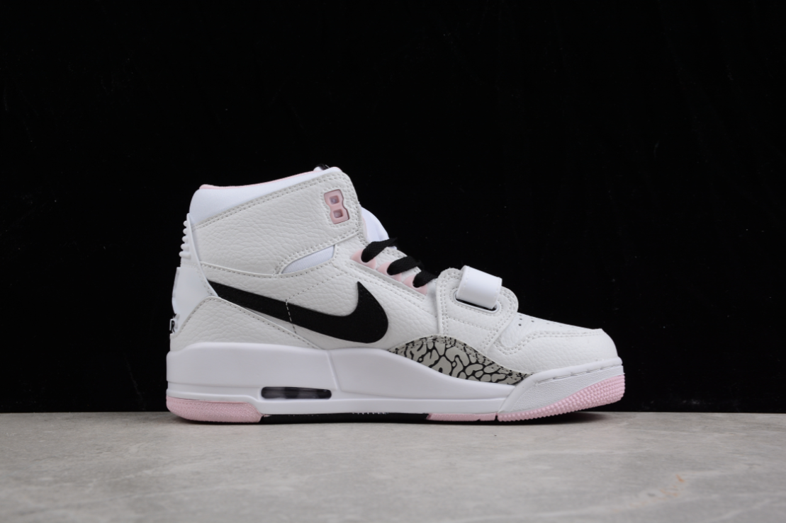 Air Jordan Legacy 312 GS 'White Black Pink Foam'
