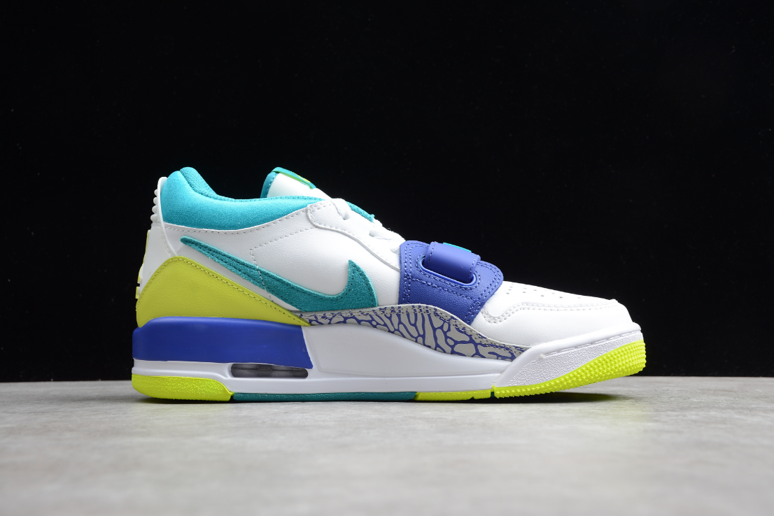 Just Don X Air Jordan Legacy 312 'Neon Aquamarine'