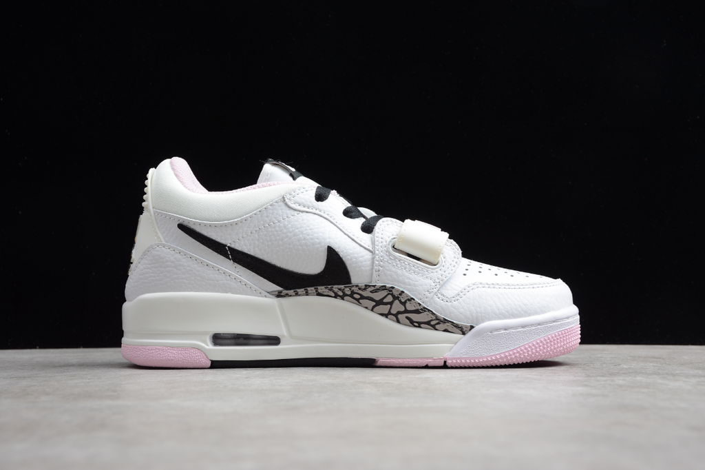 Air Jordan Legacy 312 Low GS White Black Pink Foam