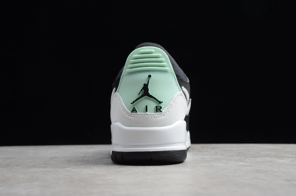Air Jordan Legacy 312 Low Black White Teal Tint