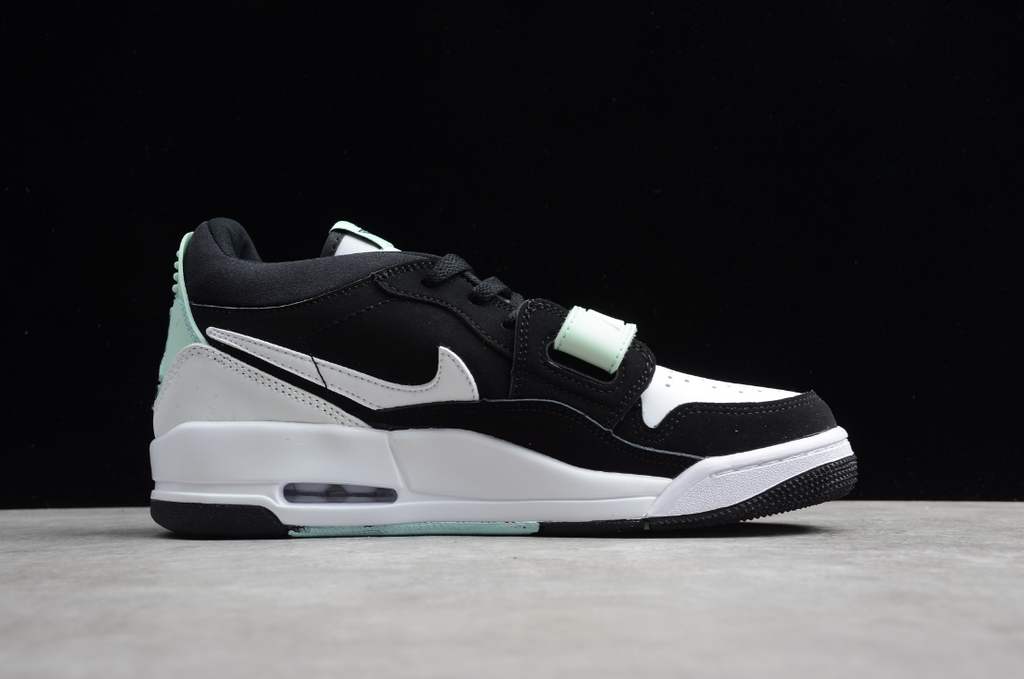 Air Jordan Legacy 312 Low Black White Teal Tint