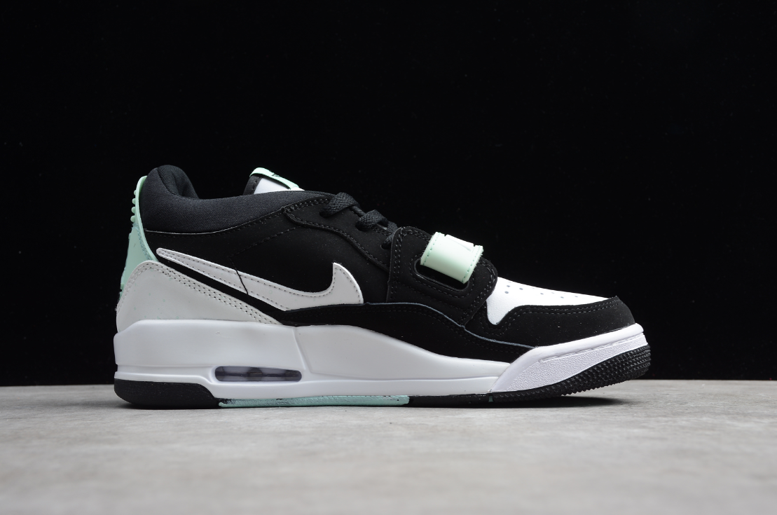 Air Jordan Legacy 312 Low Black White Teal Tint
