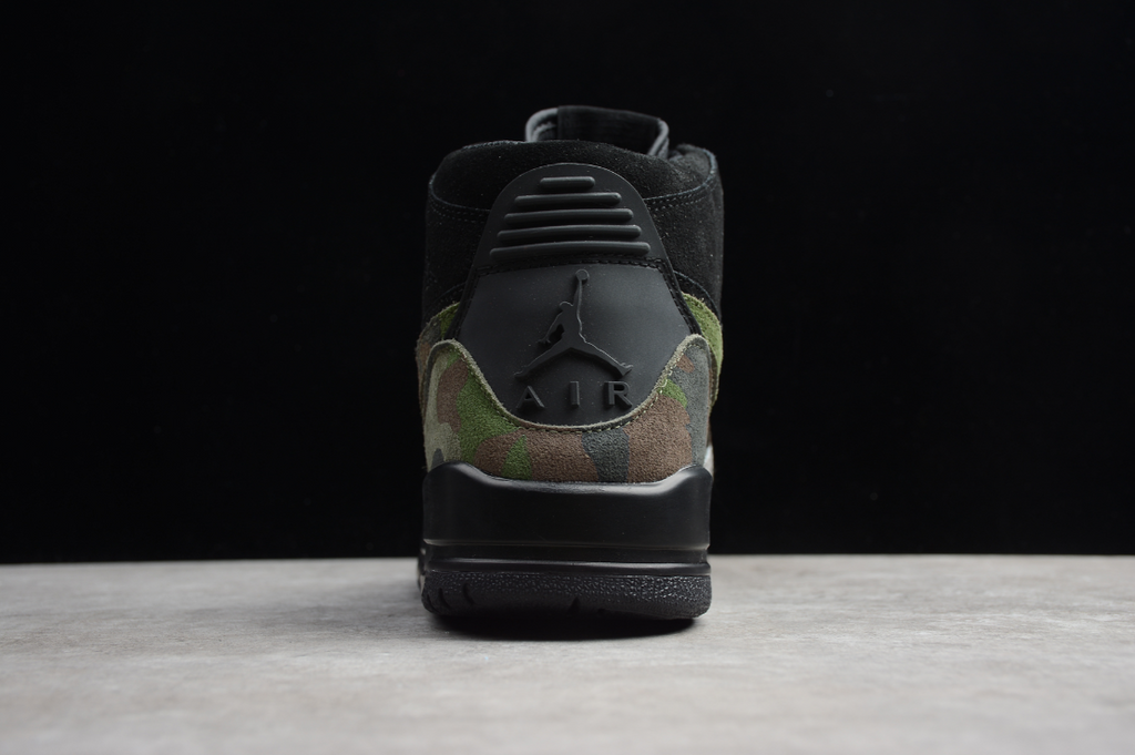 Air Jordan Legacy 312 'Black Camo Green'