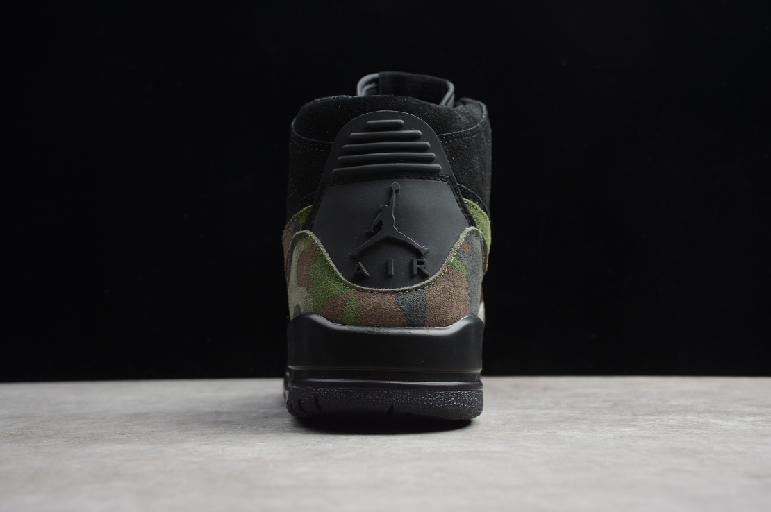 Air Jordan Legacy 312 'Black Camo Green'