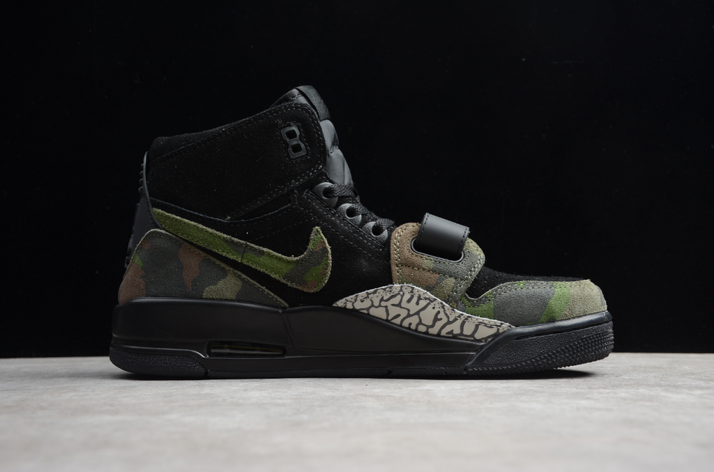 Air Jordan Legacy 312 'Black Camo Green'