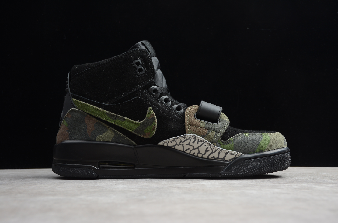 Air Jordan Legacy 312 'Black Camo Green'