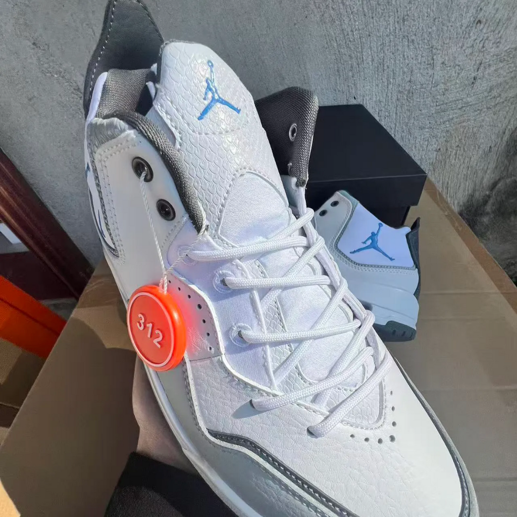 Air Jordan Courtside 23 White University Blue Shoes Sneakers