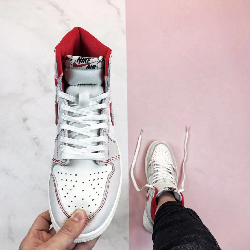 Air Jordan 1 Retro High Phantom Gym Red